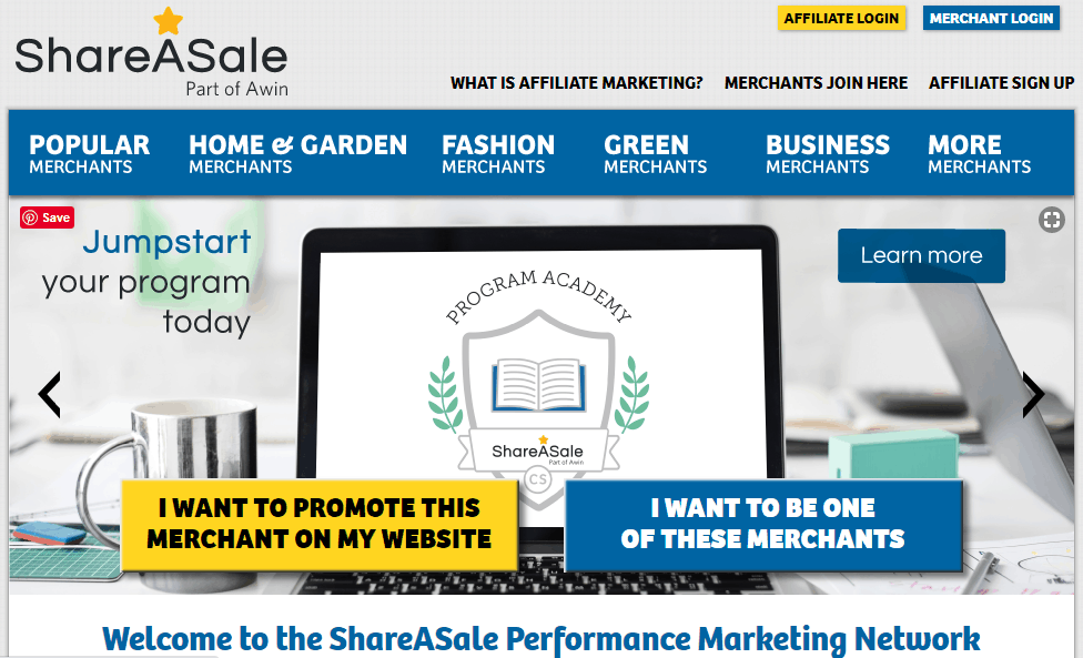 ShareASale affiliate-marketing