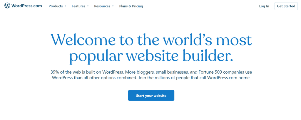 wordpress.com best blogging platform