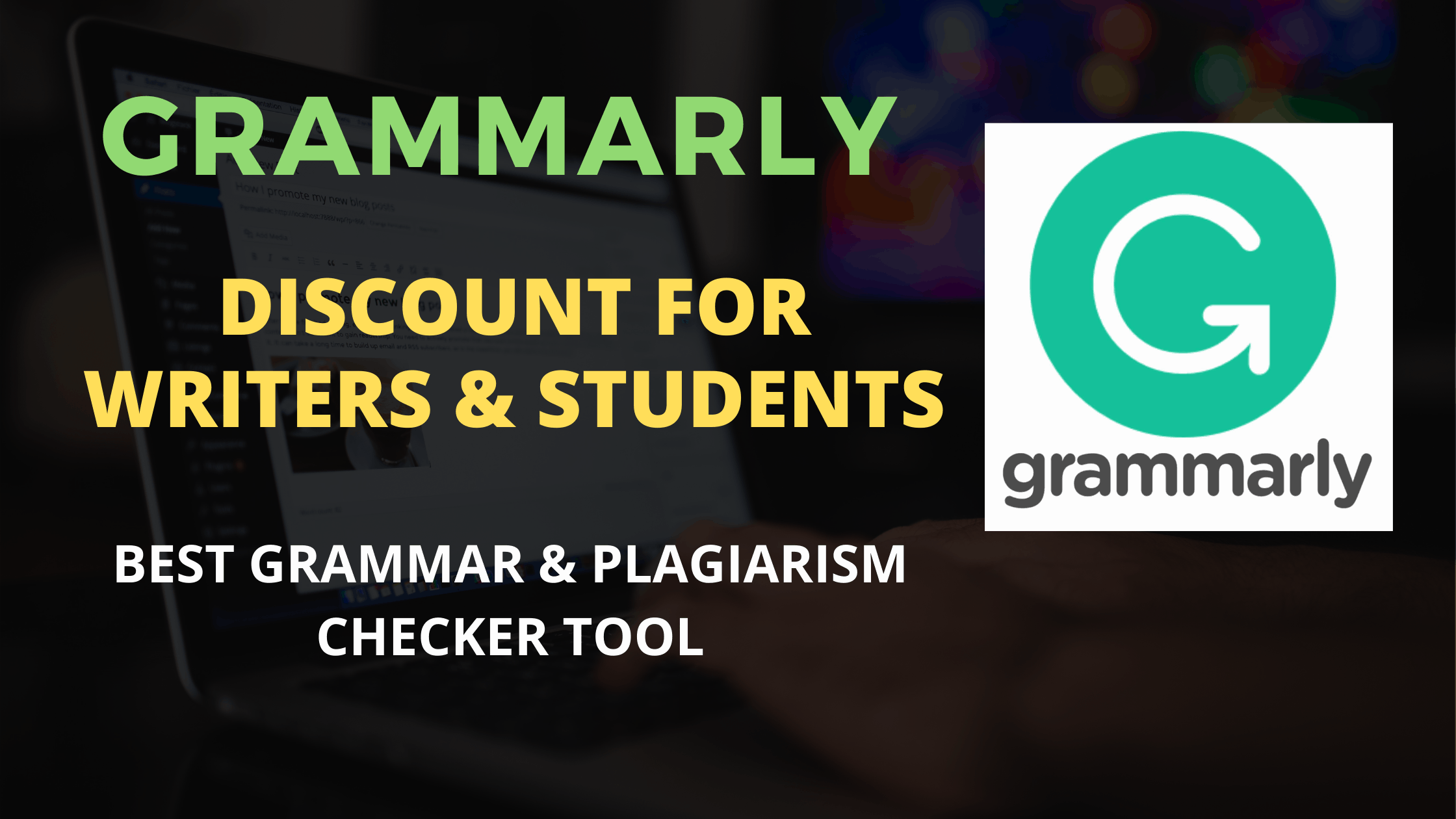 Grammarly Discount For Writers And Students [2024]: Get 25% Off on Grammarly Premium